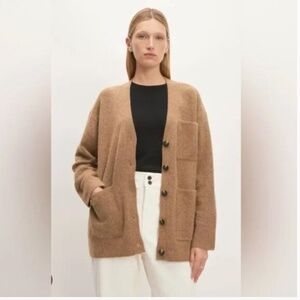 NWT Everlane Cozy-Stretch Relaxed Cardigan Size Small